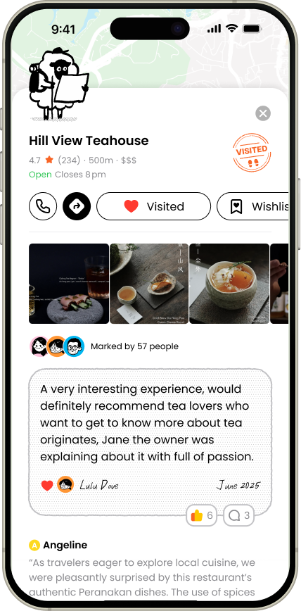Eatventure App Newsfeed