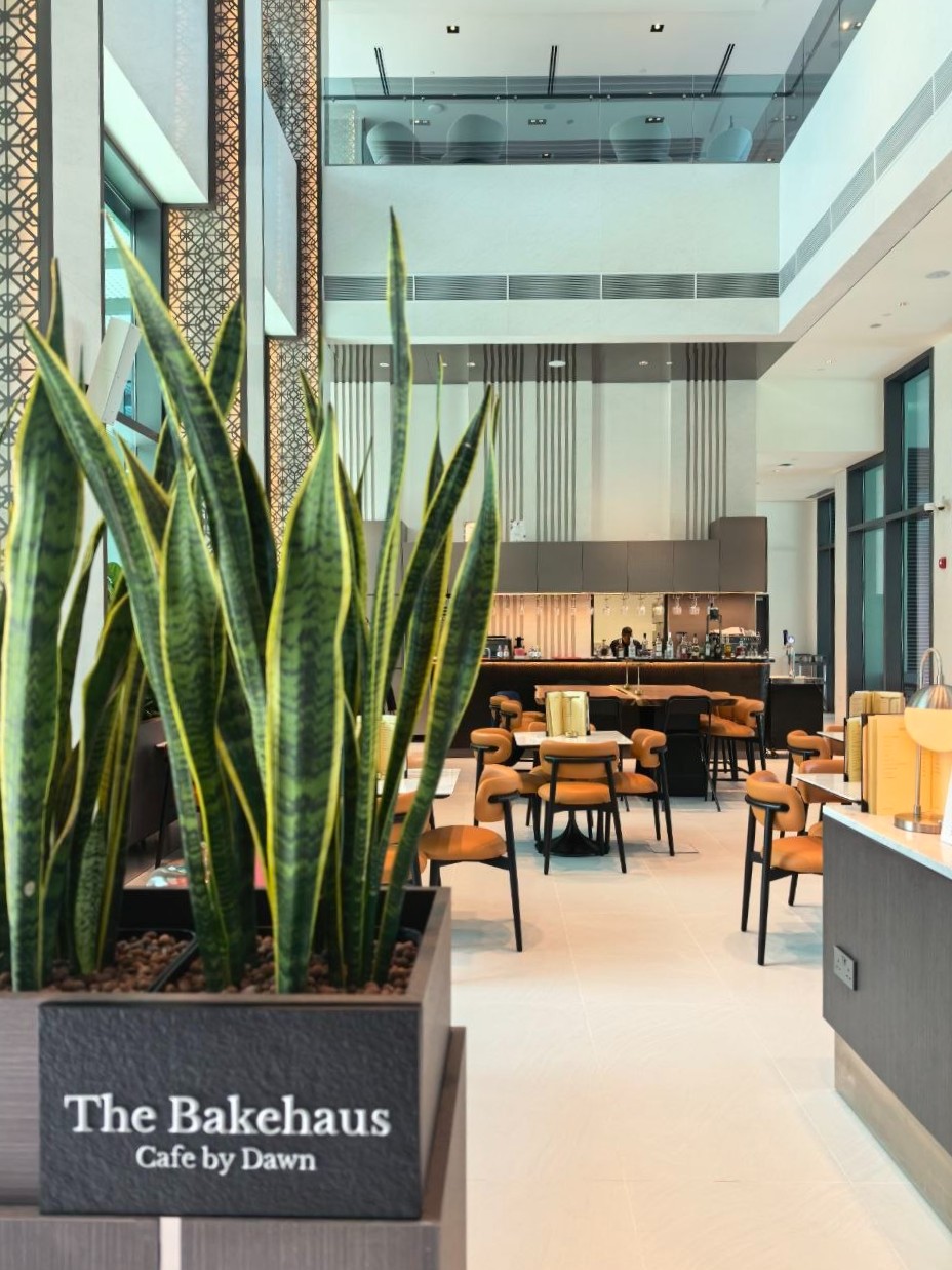 Interior of AUREA restaurant at The Ridge, NUS
